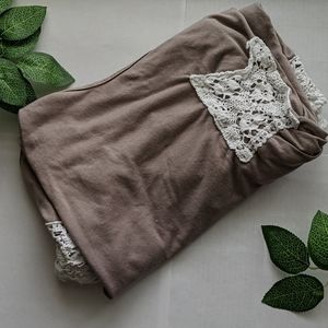 Bella Tank Top with lace accents K6